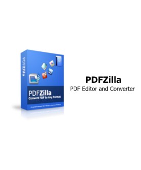 PDFZilla PDF Editor and Converter/NA 1 Key 